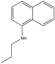 N-propylnaphthalen-1-amine Struktur