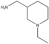 (1-ethylpiperidin-3-yl)methanamine Struktur