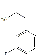 1-(3-fluorophenyl)propan-2-amine Struktur