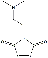 1-[2-(dimethylamino)ethyl]-2,5-dihydro-1H-pyrrole-2,5-dione Struktur