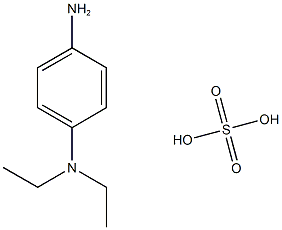 1-N,1-N-diethylbenzene-1,4-diamine sulfuric acid Struktur