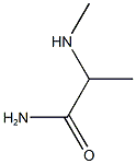 2-(methylamino)propanamide Structure