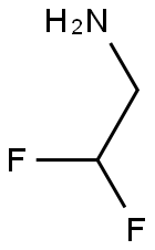 2,2-difluoroethan-1-amine Struktur