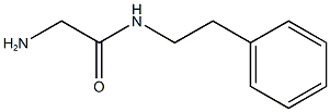 2-amino-N-(2-phenylethyl)acetamide Struktur