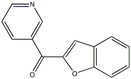 3-(1-benzofuran-2-ylcarbonyl)pyridine Struktur