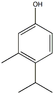 3-methyl-4-(propan-2-yl)phenol Struktur