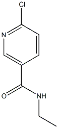 6-chloro-N-ethylpyridine-3-carboxamide Struktur