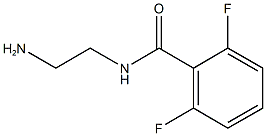 N-(2-aminoethyl)-2,6-difluorobenzamide Struktur