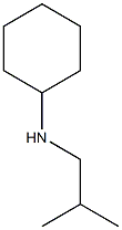 N-(2-methylpropyl)cyclohexanamine Struktur