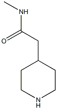 N-methyl-2-piperidin-4-ylacetamide Struktur