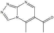 1-(5-METHYL[1,2,4]TRIAZOLO[4,3-A]PYRIMIDIN-6-YL)ETHANONE Struktur