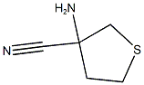 3-AMINOTETRAHYDROTHIOPHENE-3-CARBONITRILE Struktur