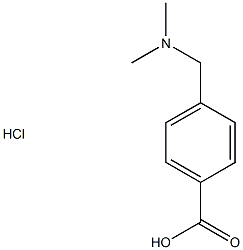 4-DIMETHYLAMINOMETHYL-BENZOIC ACID HYDROCHLORIDE Struktur