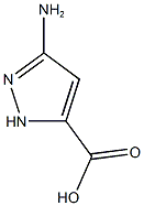 3-Amino-1H-pyrazole-5-carboxylic acid Struktur