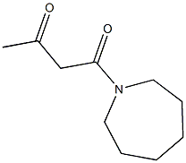 4-azepan-1-yl-4-oxobutan-2-one Struktur