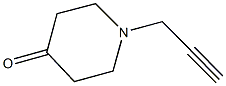 1-prop-2-ynylpiperidin-4-one Struktur