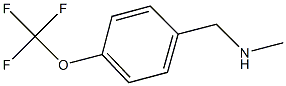 N-methyl-N-[4-(trifluoromethoxy)benzyl]amine Struktur