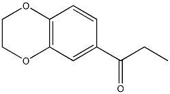 1-(2,3-dihydro-1,4-benzodioxin-6-yl)propan-1-one Struktur