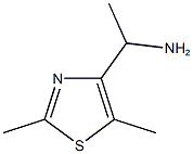 1-(2,5-dimethyl-1,3-thiazol-4-yl)ethanamine Struktur