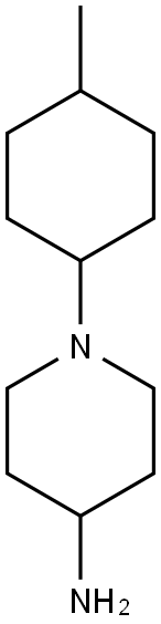 1-(4-methylcyclohexyl)piperidin-4-amine Struktur