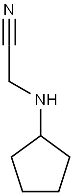 2-(cyclopentylamino)acetonitrile Struktur