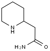 2-(piperidin-2-yl)acetamide Struktur