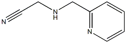 2-[(pyridin-2-ylmethyl)amino]acetonitrile Struktur