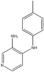 4-N-(4-methylphenyl)pyridine-3,4-diamine Struktur