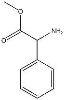 methyl 2-amino-2-phenylacetate Struktur