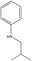 N-(2-methylpropyl)aniline Struktur