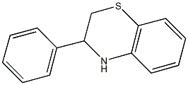 3-Phenyl-3,4-dihydro-2H-1,4-benzothiazine Struktur