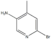 6-bromo-4-methylpyridin-3-amine
 Struktur