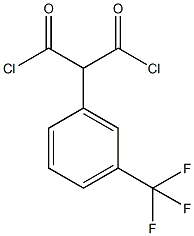 2-(3-(trifluoromethyl)phenyl)malonyl dichloride