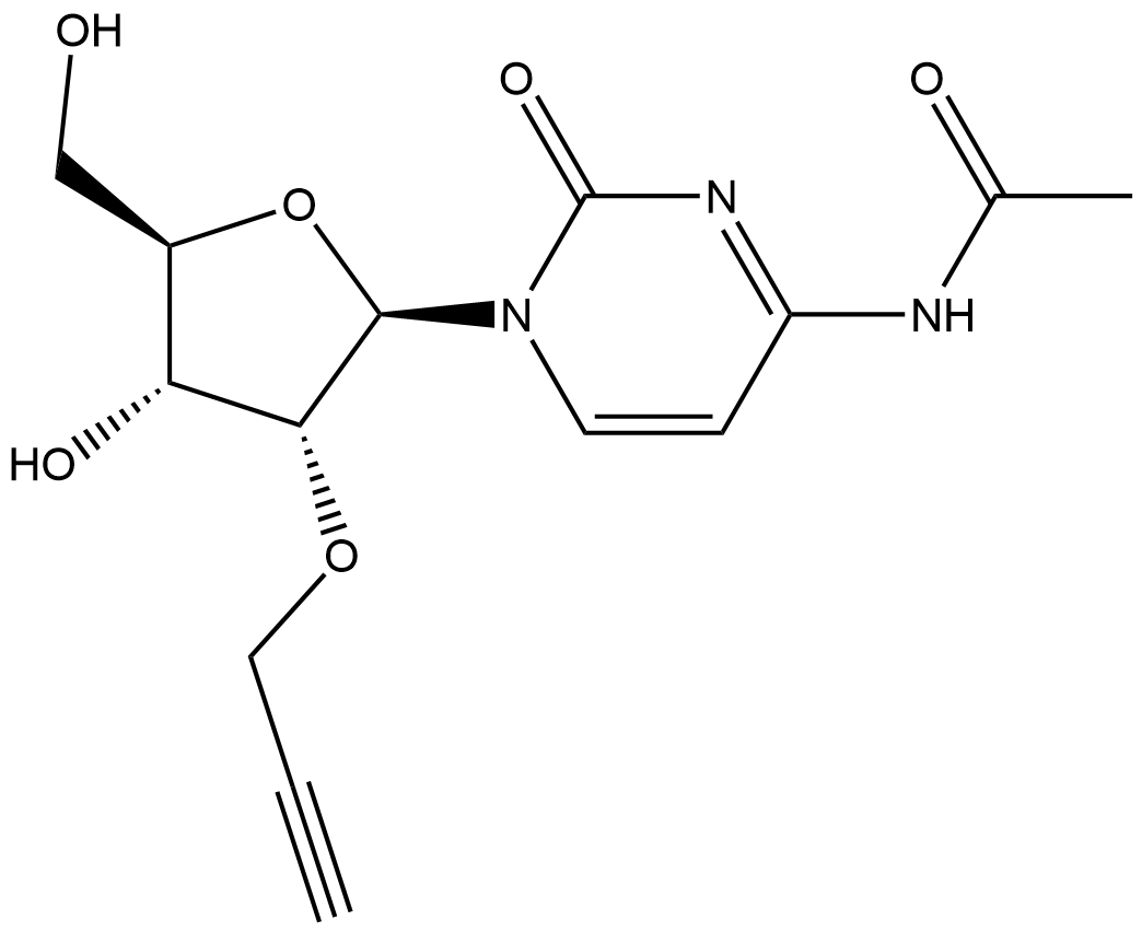 N4-Acetyl-2′-O-propargylcytidine Struktur