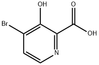 4-Bromo-3-hydroxy-2-pyridinecarboxylic acid Struktur