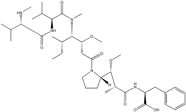 MonoMethylauristatin F Struktur