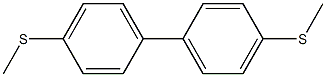 4,4'-bis(methylsulfanyl)-1,1'-biphenyl Struktur