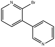 2-Bromo-3-(pyridin-3-yl)pyridine Struktur