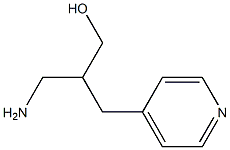 3-amino-2-(pyridin-4-ylmethyl)propan-1-ol Struktur