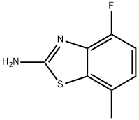 4-fluoro-7-methyl-1,3-benzothiazol-2-amine Struktur