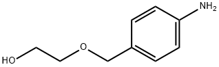 2-[(4-aminophenyl)methoxy]ethan-1-ol Struktur