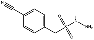 (4-cyanophenyl)methanesulfonohydrazide Struktur