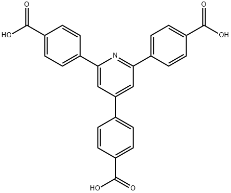 2,4,6-Tris-(p-carboxyphenyl)pyrdin Struktur