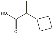 2-環(huán)丁基丙酸, 1082453-55-1, 結(jié)構(gòu)式