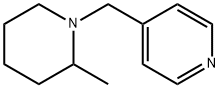 4-[(2-methylpiperidin-1-yl)methyl]pyridine Struktur