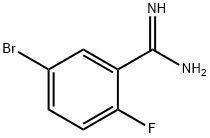 5-bromo-2-fluorobenzamidine Struktur