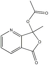 7-methyl-5-oxo-5H,7H-furo[3,4-b]pyridin-7-yl acetate