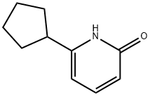 2-Hydroxy-6-cyclopentylpyridine Struktur