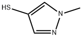 1-methyl-1H-pyrazole-4-thiol Struktur