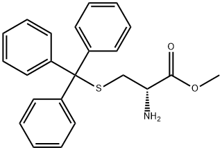 METHYL (2S)-2-AMINO-3-[(TRIPHENYLMETHYL)SULFANYL]PROPANOATE Struktur